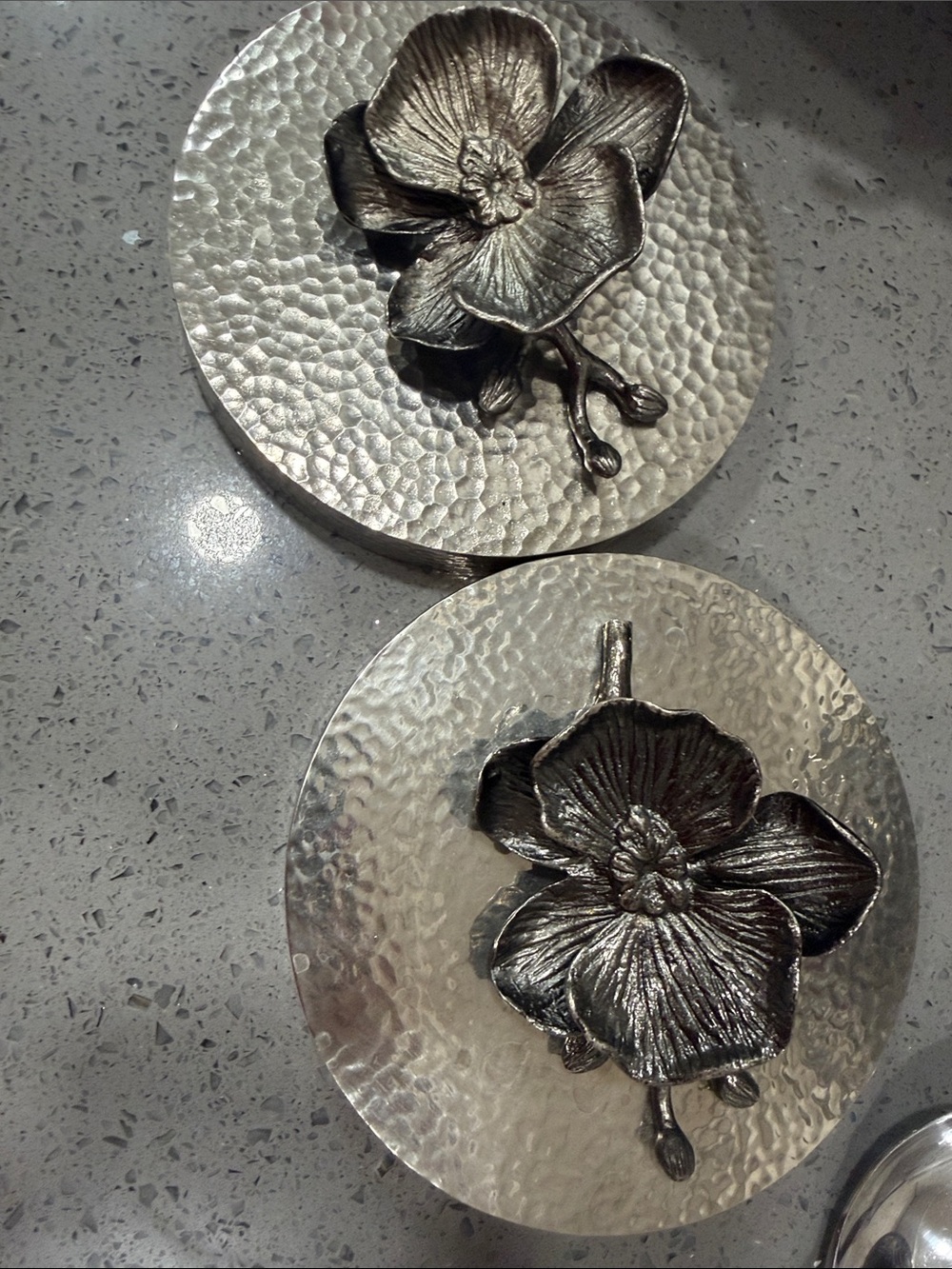 Michaele Aram black Orchid Canister - Picture 3 of 3